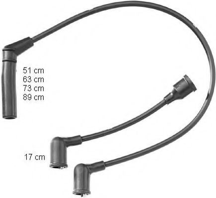 ZEF 1101 BERU Ignition Cable Kit
