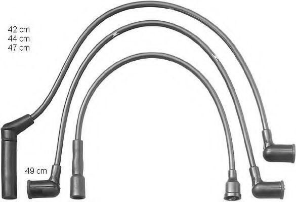 ZEF1105 BERU Ignition Cable Kit