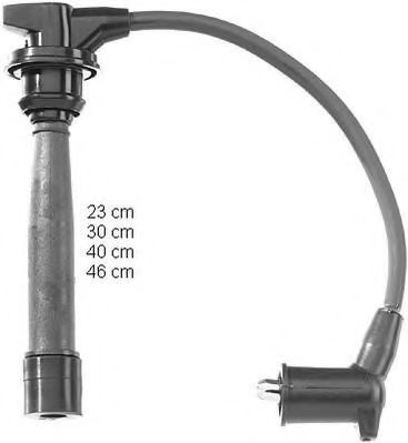 ZEF1136 BERU Ignition System Ignition Cable Kit