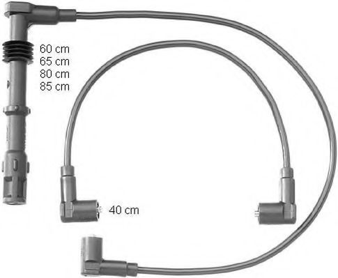 ZEF1148 BERU Ignition System Ignition Cable Kit