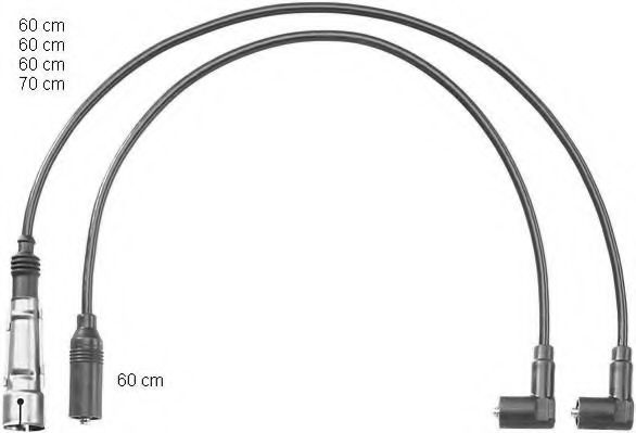 ZEF1149 BERU Ignition Cable Kit
