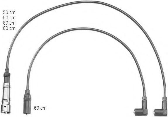 ZEF1150 BERU Ignition Cable Kit