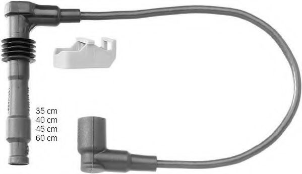 ZEF1157 BERU Ignition System Ignition Cable Kit