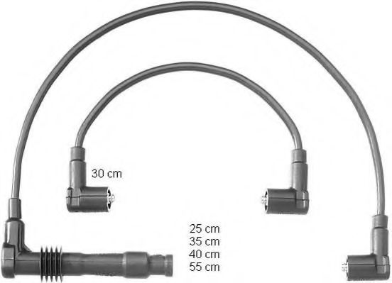 ZEF1158 BERU Ignition Cable Kit