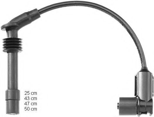 ZEF1161 BERU Ignition System Ignition Cable Kit