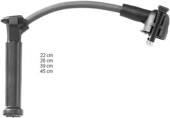 ZEF1173 BERU Ignition Cable Kit