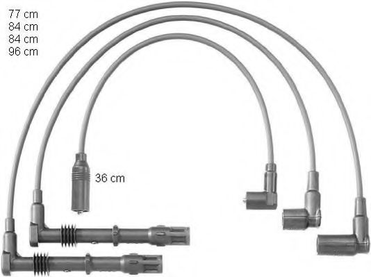 ZEF1174 BERU Ignition Cable Kit