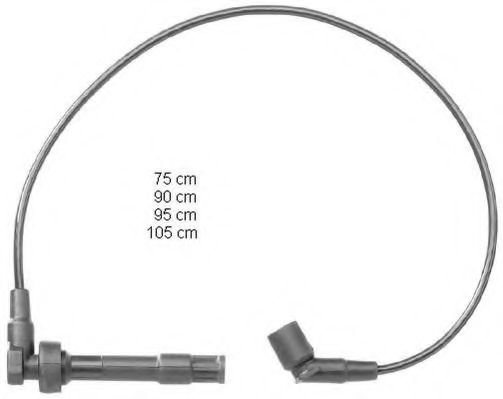 ZEF1182 BERU Ignition Cable Kit