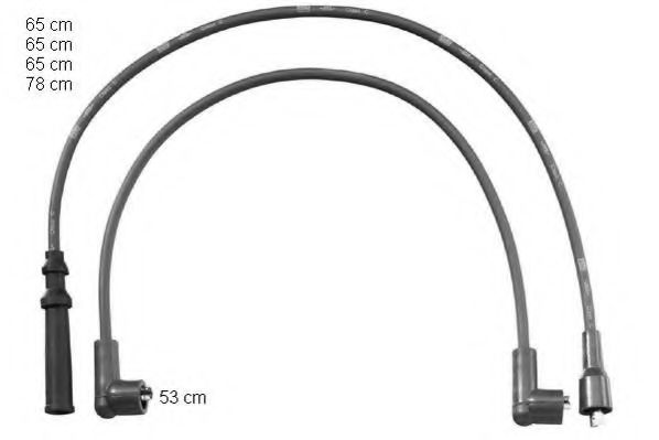 ZEF 1190 BERU Ignition Cable Kit