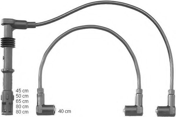 ZEF1195 BERU Ignition Cable Kit