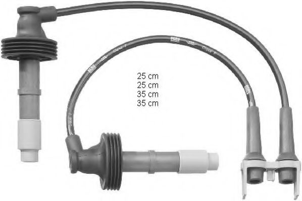 ZEF1232 BERU Ignition Cable Kit