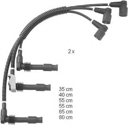 ZEF1235 BERU Ignition Cable Kit