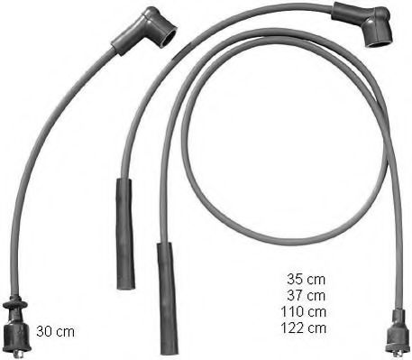 ZEF1239 BERU Ignition Cable Kit