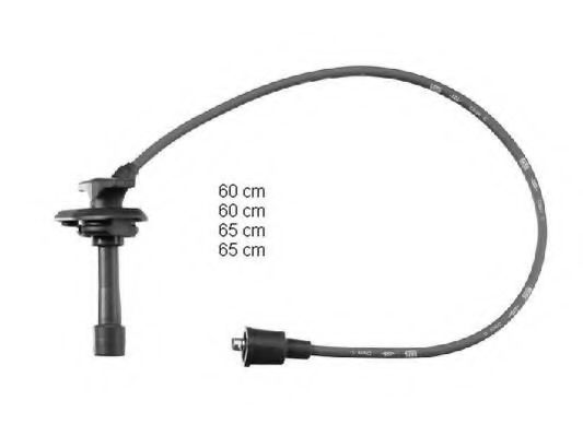 ZEF1246 BERU Ignition Cable Kit