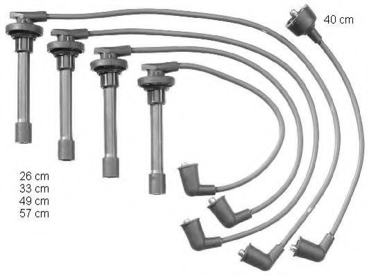 ZEF1297 BERU Ignition Cable Kit
