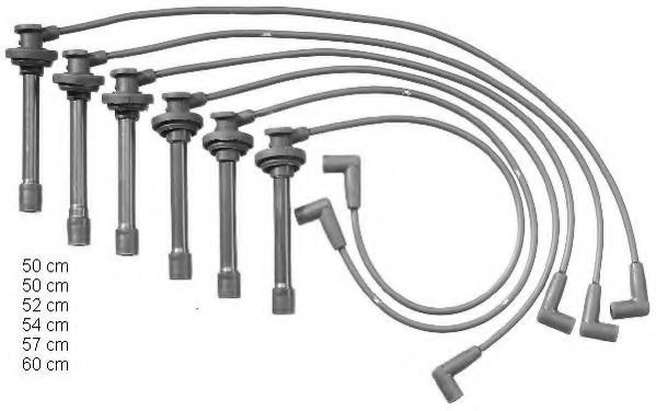 ZEF1301 BERU Ignition System Ignition Cable Kit