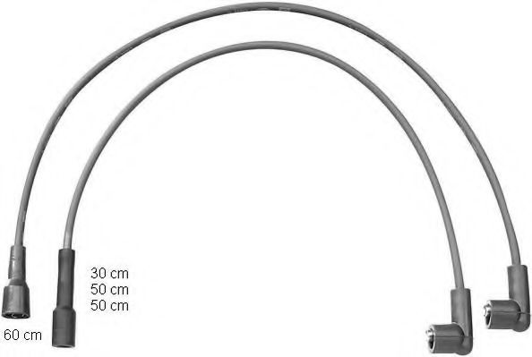 ZEF1385 BERU Ignition Cable Kit