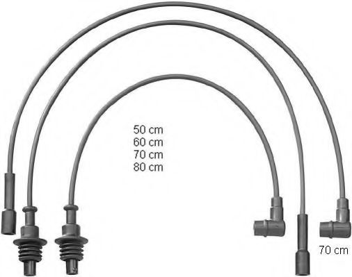 ZEF1392 BERU Ignition Cable Kit
