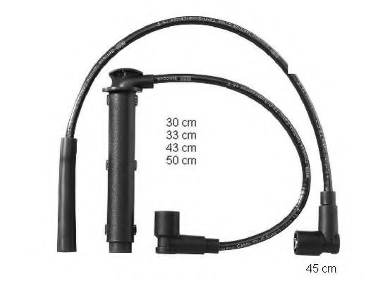 ZEF1397 BERU Ignition System Ignition Cable Kit