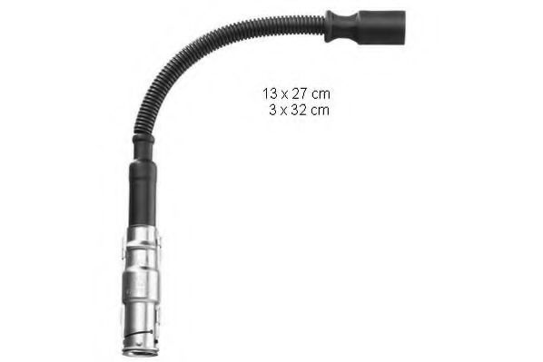 ZEF1488 BERU Ignition Cable Kit