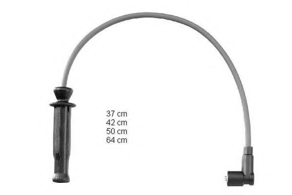 ZEF1503 BERU Ignition System Ignition Cable Kit