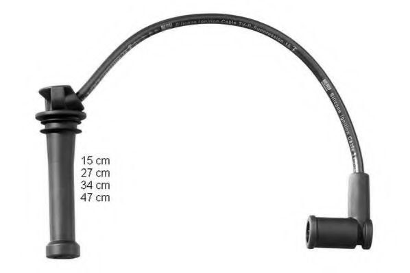 ZEF 1540 BERU Ignition Cable Kit