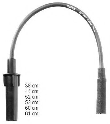 ZEF1545 BERU Ignition System Ignition Cable Kit