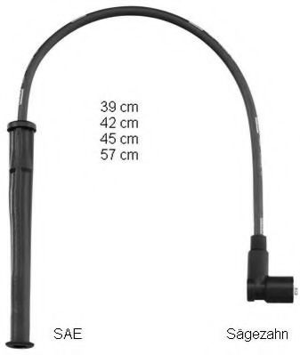 ZEF 1602 BERU Ignition Cable Kit