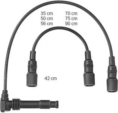ZEF569 BERU Ignition Cable Kit