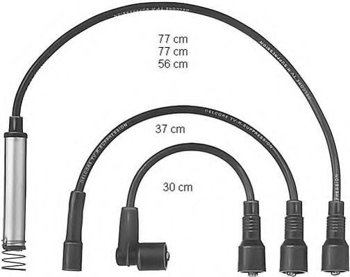 ZEF580 BERU Ignition Cable Kit