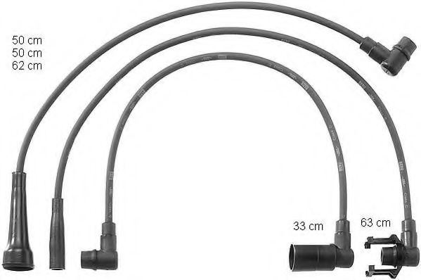 ZEF730 BERU Ignition Cable Kit