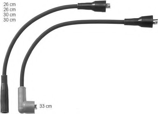 ZEF759 BERU Ignition Cable Kit