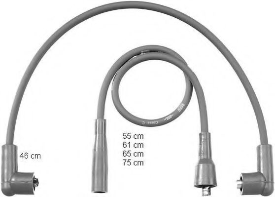 ZEF768 BERU Ignition Cable Kit