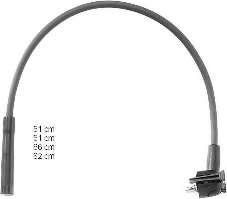 ZEF784 BERU Ignition Cable Kit