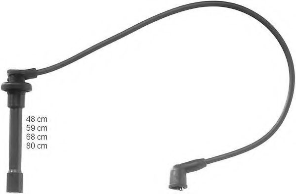 ZEF842 BERU Ignition Cable Kit