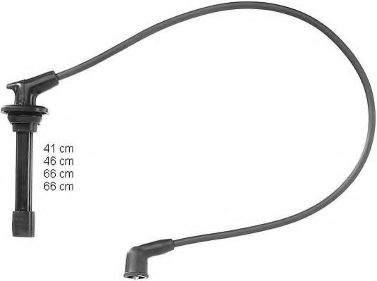 ZEF843 BERU Ignition Cable Kit