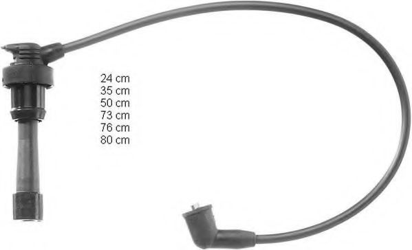 ZEF888 BERU Ignition Cable Kit