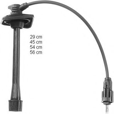 ZEF947 BERU Ignition System Ignition Cable Kit