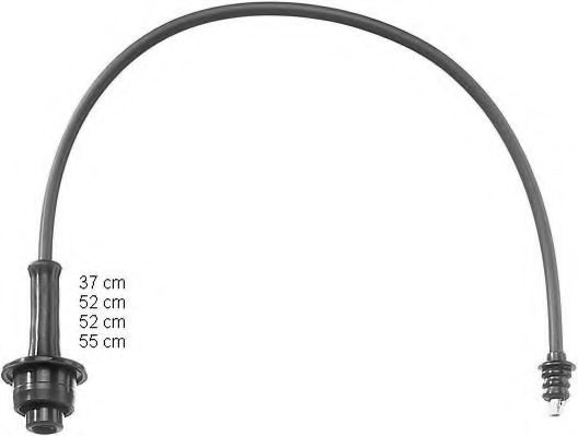 ZEF964 BERU Ignition Cable Kit