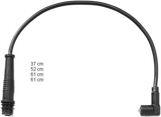 ZEF 968 BERU Ignition Cable Kit