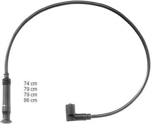 ZEF972 BERU Ignition Cable Kit