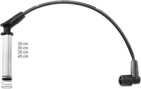 ZEF994 BERU Ignition Cable Kit