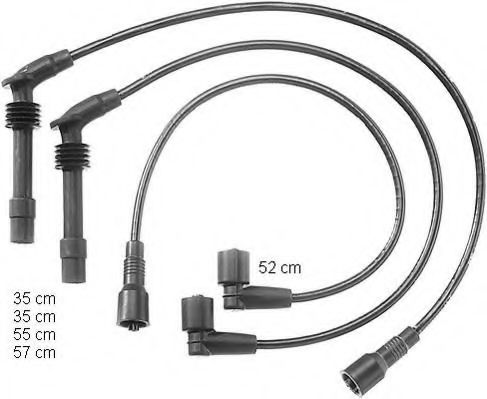 ZEF998 BERU Ignition Cable Kit