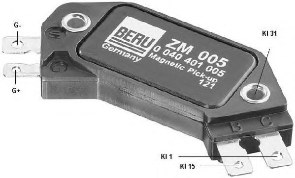 ZM005 BERU Zündanlage Steuergerät, Zündanlage