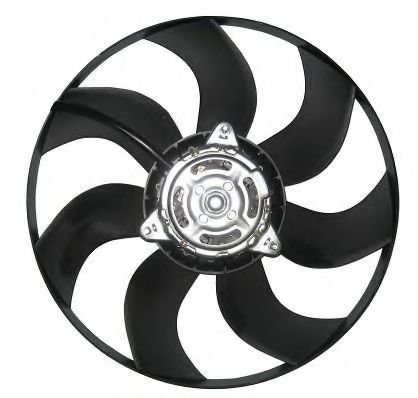 LE021 BERU Fan, radiator