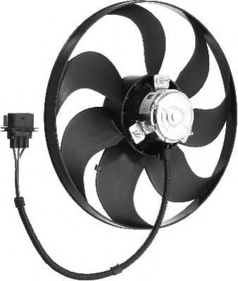 LE064 BERU Fan, radiator