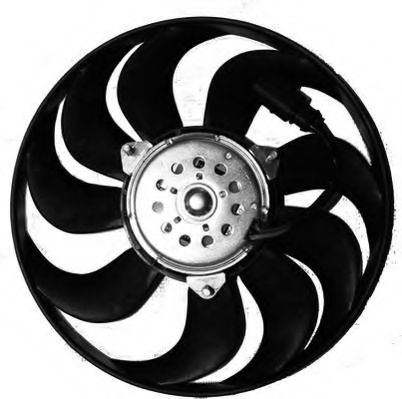 LE073 BERU Fan, radiator