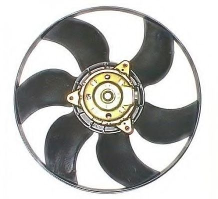 LE081 BERU Fan, radiator