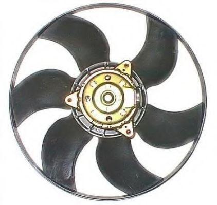 LE084 BERU Fan, radiator