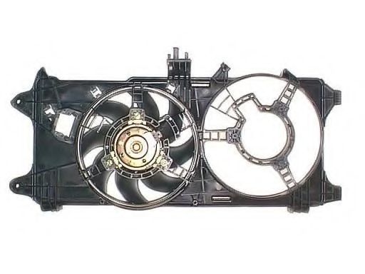 LE518 BERU Fan, radiator